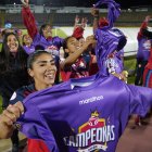 Madelin Riera fue una de las figuras de las Guerreras de El Nacional. La delantera, de 31 años, fue la goleadora de la Superliga femenina y además fue designada como la mejor jugadora de las finales.