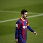 El delantero argentino del FC Barcelona Lionel Messi durante un encuentro.