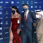 Cristiano Ronaldo acudió para recibir el premio como el mejor del siglo.