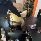 Operativo. La Policía ejecutó una acción policial que permitió el decomiso de sustancias sujetas a fiscalización en Durán