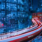 Como luce una vía en Chicago tras la pandemia de la covid-19: desolada.