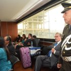 Diligencia. El exministro Wilson Pástor durante la audiencia de juicio cumplida en octubre en la Corte Nacional.