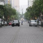 Escenario. Así lució la ciudad este viernes 1 de enero de 2021.