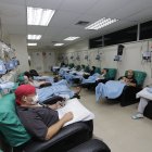 Atención. Los pacientes de cáncer atendidos en el hospital Solca.