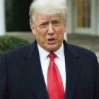 Trump, en un video grabado dirigido a sus seguidores.