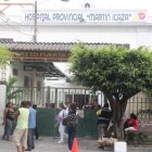 El hombre fue a Quevedo, pero como no hubo camas lo trasladaron al hospital Martín Icaza de Babahoyo.