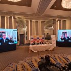 El empresario participó de una rueda de prensa virtual hoy, 7 de enero de 2021, en Guayaquil.