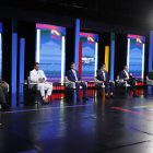 Debate de candidatos a la presidencia de la RepÃºblica de Ecuador.  Lucio Gutierrez, Juan Fernando Velasco, Pedro Freile, Guillermo Celi, Xavier Hervas, Cesar MontÃºfar, Gerson Almeida 
  Quito 10 de Enero del 2021 Agencia ( ag - expreso ag extra )