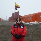 Miriam Martínez tiene 32 años y 10 los ha dedicado a la Armada del Ecuador.