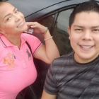 Tábata y Christian.