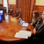 El presidente Moreno en conversaciones con Anthony Fauci, Director del Instituto Nacional de Enfermedades Infecciosas y Alérgicas de EE.UU.