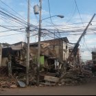 Una de las zonas devastadas en Manabí tras el terremoto de 2016.