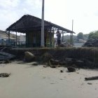 En la comuna San Pedro el mar llegó hasta las cabañas.