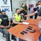 El coronel Richard Fernando Vaca explica el operativo que se realizó tras las denuncias de una pareja víctima de secuestro express.