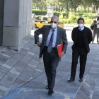 Versión. Jorge Villarroel, exdirector del Isspol fue a dar versión en la Fiscalía por una compra de terrenos con aparente sobreprecio.