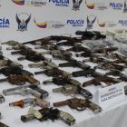 Las armas que se entregarán a las FF. AA. para su destrrucción.