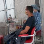 Anuncio. La Cruz Roja busca verificar las condiciones de los pacientes antes y después de recibir las vacunas.