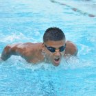 Diego Ruales mientras realizar sus entrenamientos para sumar logros en su trayectoria.