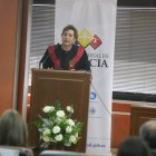 Cuentas. La presidenta de la Corte Paulina Aguirre se despide de la Corte. Este jueves presentó su rendición de cuentas.