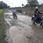 Hecho. Este es el estado de la vía a Julio Rivas, en la que varias motos ya se han dañado, a decir de la ciudadanía.