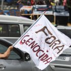 Los protestantes están en contra de las políticas de Bolsonaro.