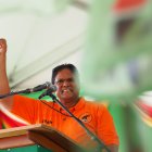 En la imagen, el presidente de Surinam, Chandrikapersad Santokhi.