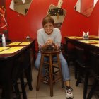 Jennifer Nájera de 40 años de edad, propietaria del restaurante La Sociedad del Cangrejo.