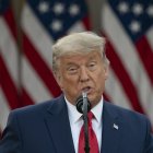 En la imagen, el expresidente estadounidense Donald J. Trump.