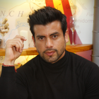 Efraín Ruales durante una entrevista realizada en Expreso.