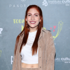 Nath Campos durante la alfombra roja de "Todas las pecas del mundo"