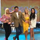 Michella con Jasú Montero, Emilio Pinargote, Mafer Pérez.