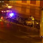 Hecho. Uno de los accidentes se registró en la avenida 25 de Julio, al sur de la ciudad.