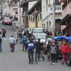 El Centro Histórico de Quito aglutina concentraciones de ciudadanos.