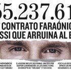 El astro argentino gana casi el doble de lo que cuestan el baloncesto, el balonmano y todo el resto de secciones del club español.