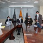 Varios integrantes del Isspol acudieron al encuentro.