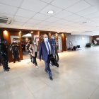 El juez Reinaldo Cevallos dispuso el estudio un día después de suspender la audiencia preparatoria de juicio, en el proceso de peculado.