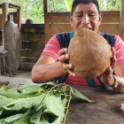 Secretos. Gabriel Guallo aprendió de sus abuelos la forma de utilizar algunas plantas.