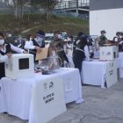 En días anteriores la entidad electoral ya había organizado en simulacro de voto en casa.
