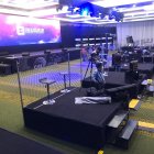 El centro de difusión de resultados para observadores, delegados de organizaciones políticas y medios de difusión.