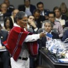 Luis Chango, presidente vitalicio de Mushuc Runa, protagonizó uno de los últimos cruces verbales entre los dirigentes del país.