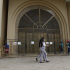 La puerta principal del Gobierno Zonal permanece cerrada. No hay atención en las oficinas del Ministerio de Relaciones Exteriores.