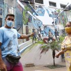 MERCADO ARTESANAL DEL LADO DE LA CALLE LOJA SE EXHIBEN LOS NUEVOS MURALES QUE ENGALAN DICHO MERCADO/JIMMY NEGRETE/GUAYAQUIL-ECUADOR