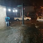 Así permanecen las calles de Samanes, al norte de Guayaquil, en este momento.