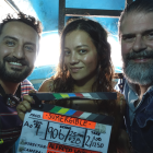 Diego León, Catalina Rodríguez y Sebastián Cordero.