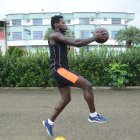 Trabajo. Andrés cumplió 10 días de entrenamiento en Portoviejo. La segunda fase será en Quito, 3 semanas.