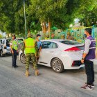 Uno de los operativos que la Policía Nacional realiza para reducir la inseguridad.