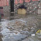 Así permanece en estos momentos la manzana B de la tercera etapa de la Alborada.