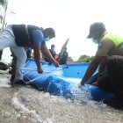 Más de 400 piscinas desmontables fueron retiradas de la vía pública.