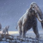 Ilustración. El ADN más antiguo del mundo revela cómo evolucionaron los mamuts.