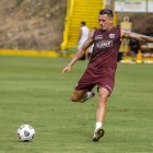 Carlos Garcés, listo para su debut con Barcelona en su Manta querida.